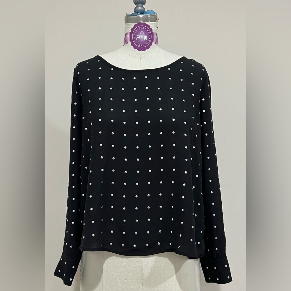 Metallic Stud Blouse